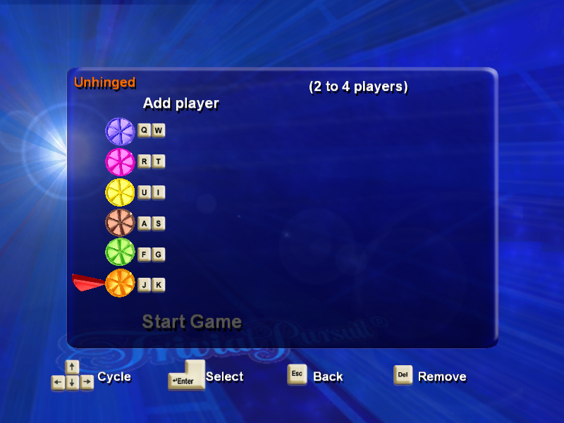 Trivial Pursuit Unhinged screenshot 5 for Playstation 2